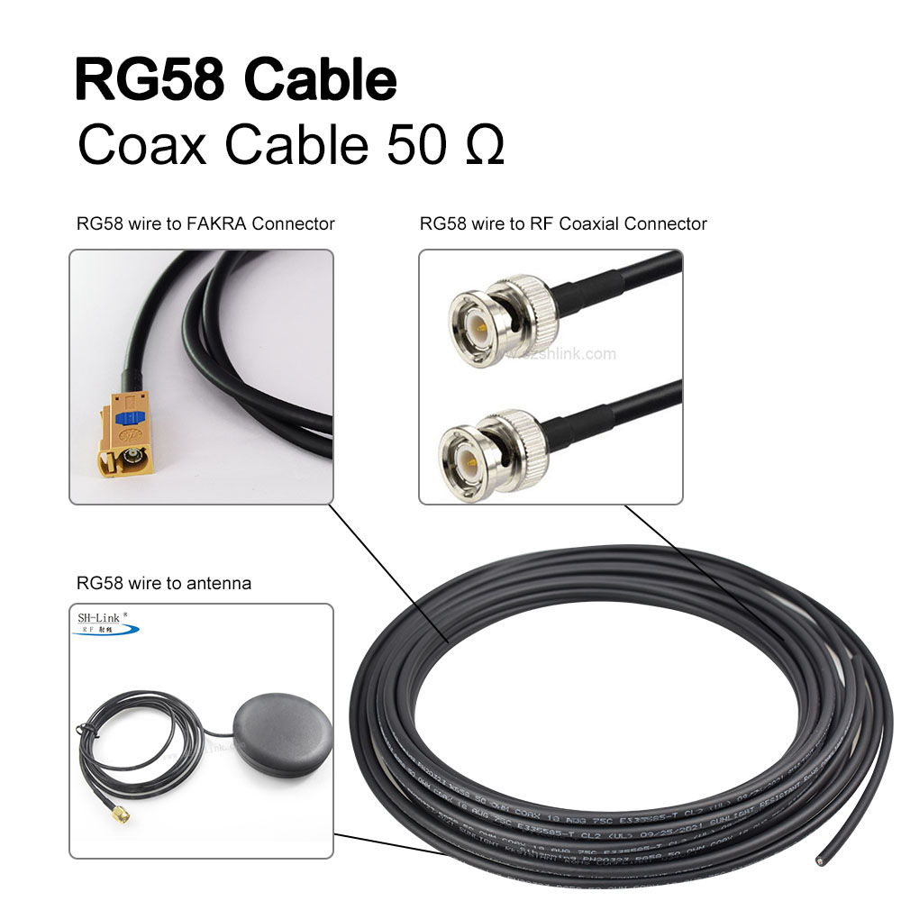 RG58 RF Coaxial cable UL certification